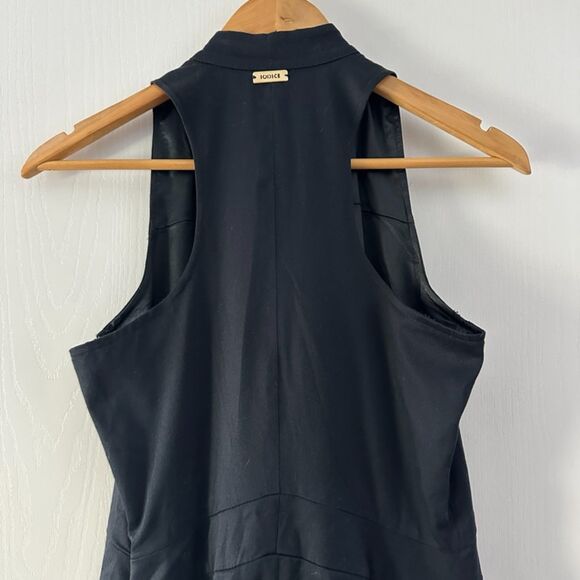 Iodice Womens Full Lace Up Dress Black Mini Goth Cottagecore Size 4 Small - Picture 6 of 10